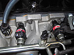 Injectors into Manifold